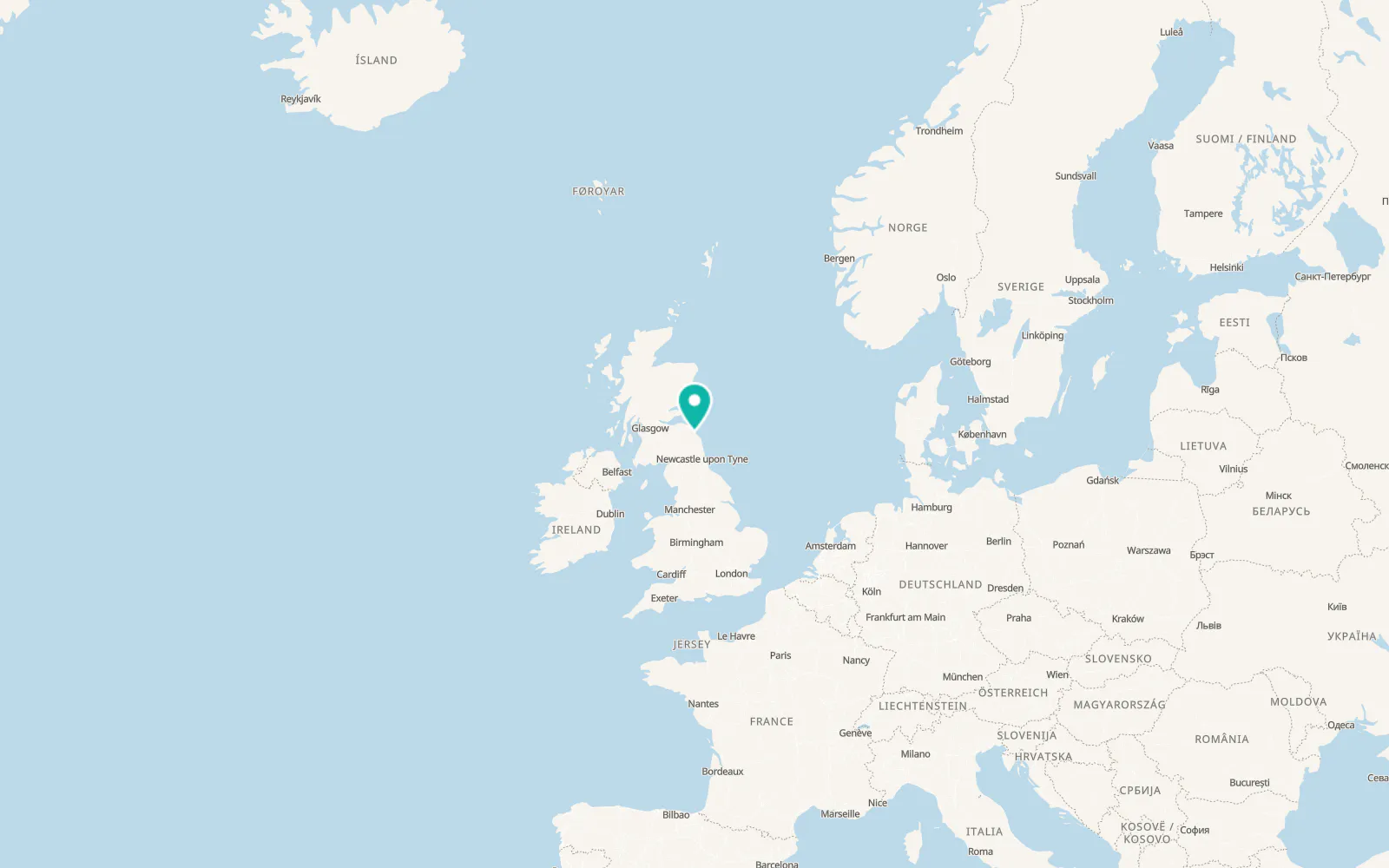 Map of Ancroft