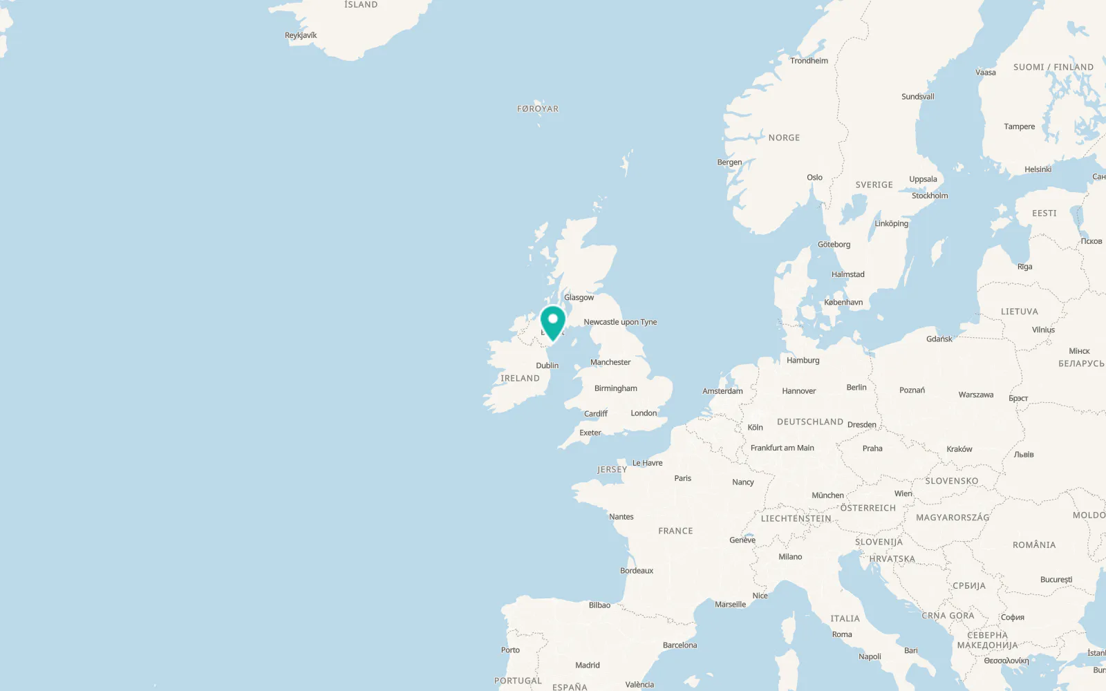 Map of Annalong