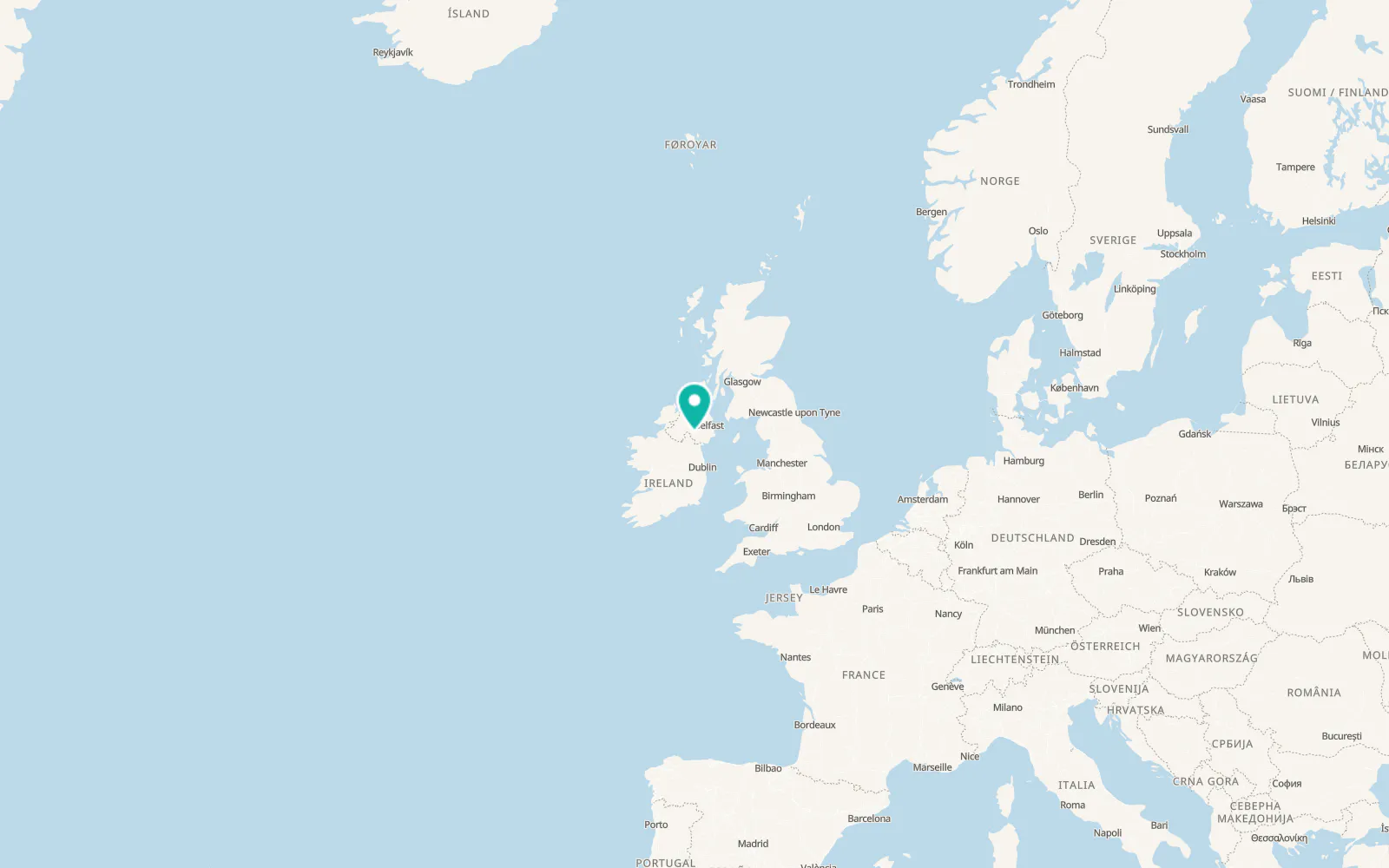Map of Armagh