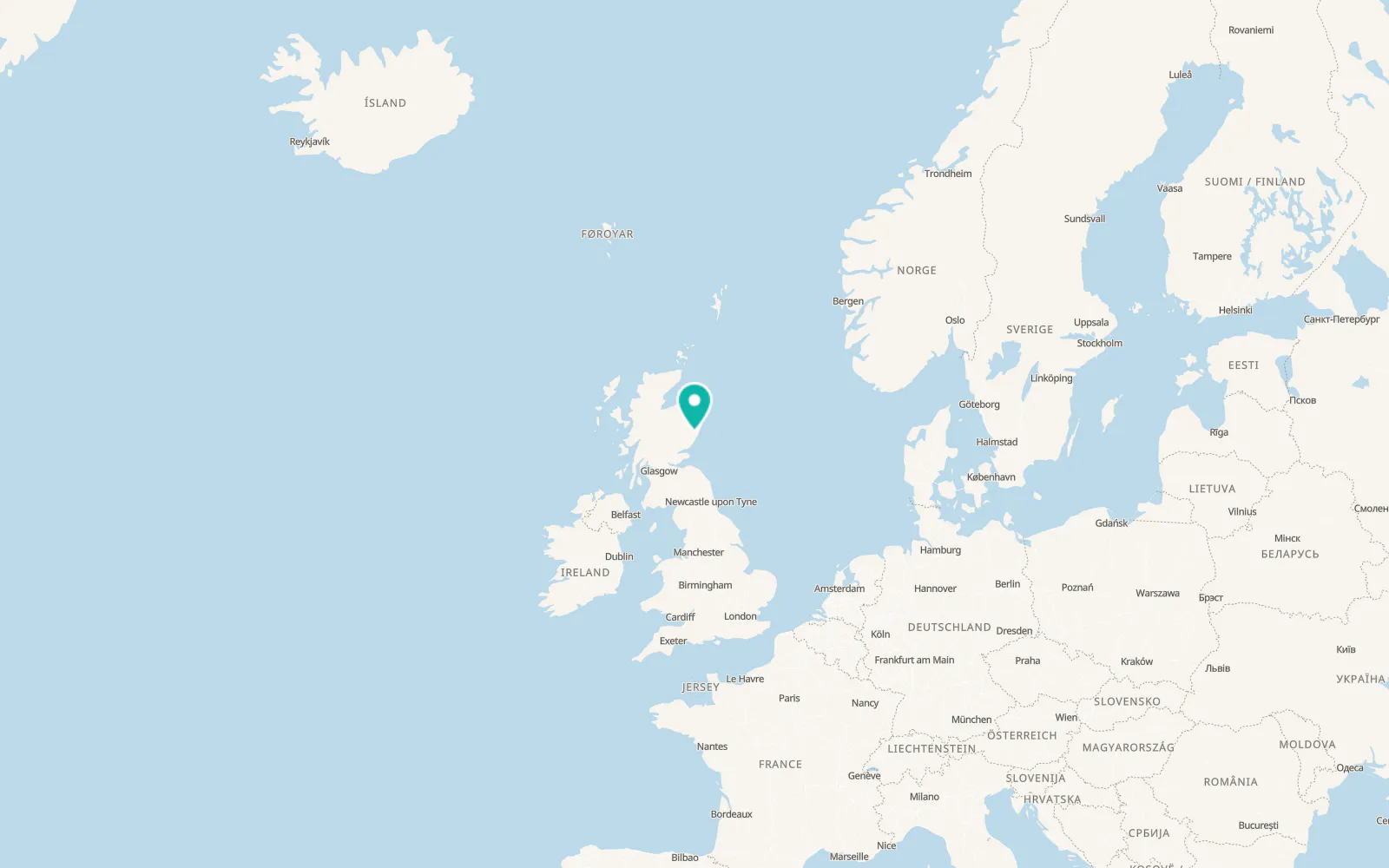 Map of Auchenblae