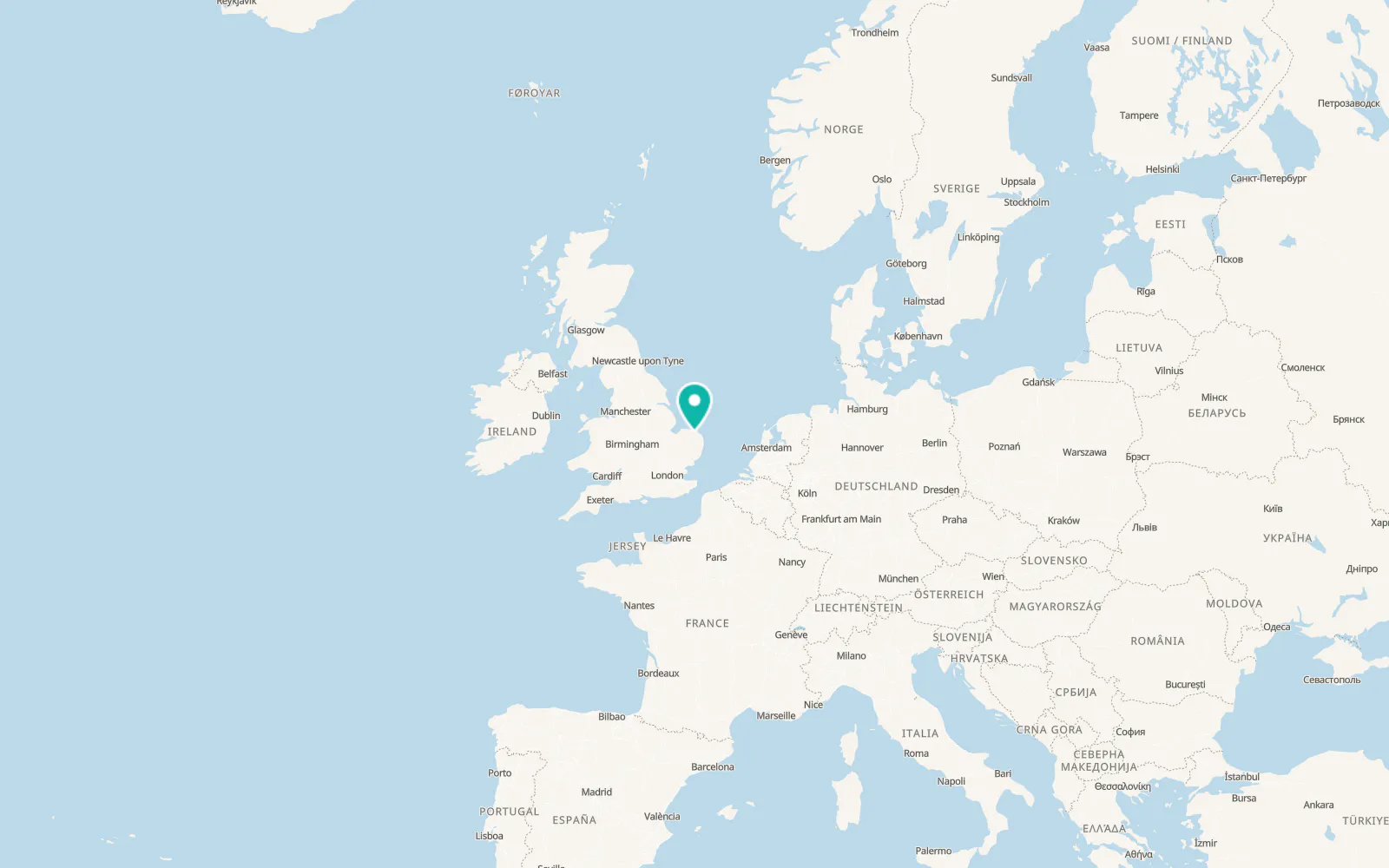 Map of Aylsham