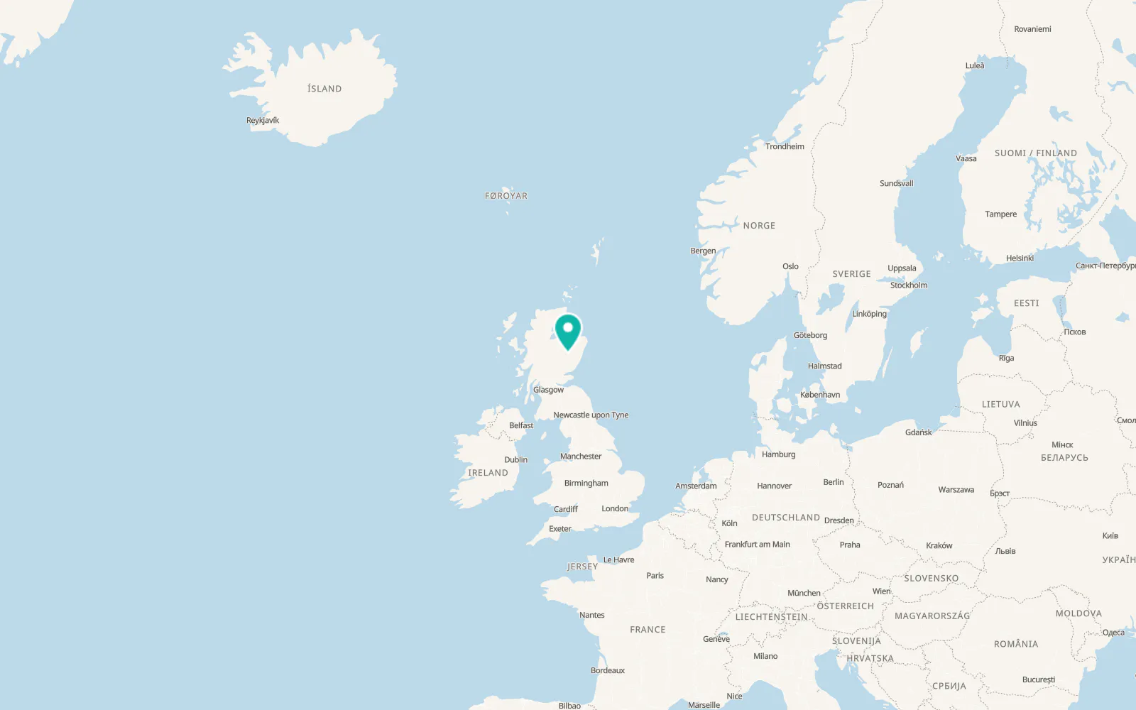 Map of Ballater