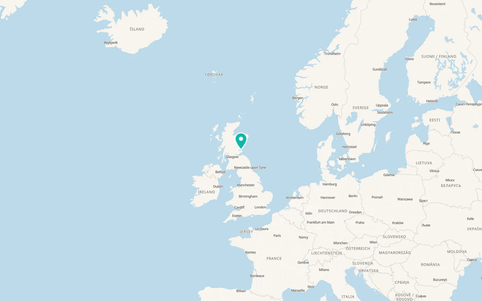 Map of Balmullo