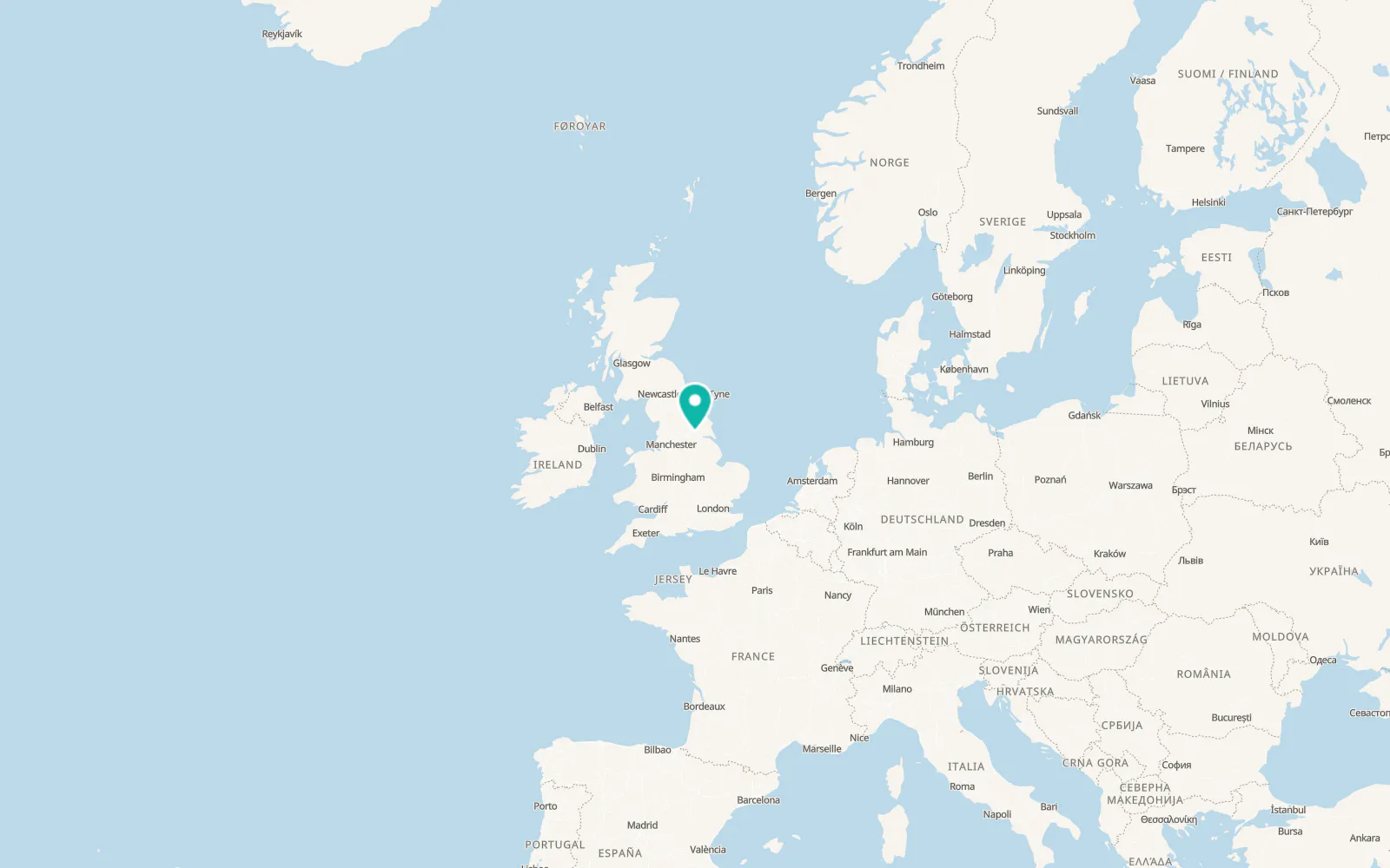 Map of Barlby