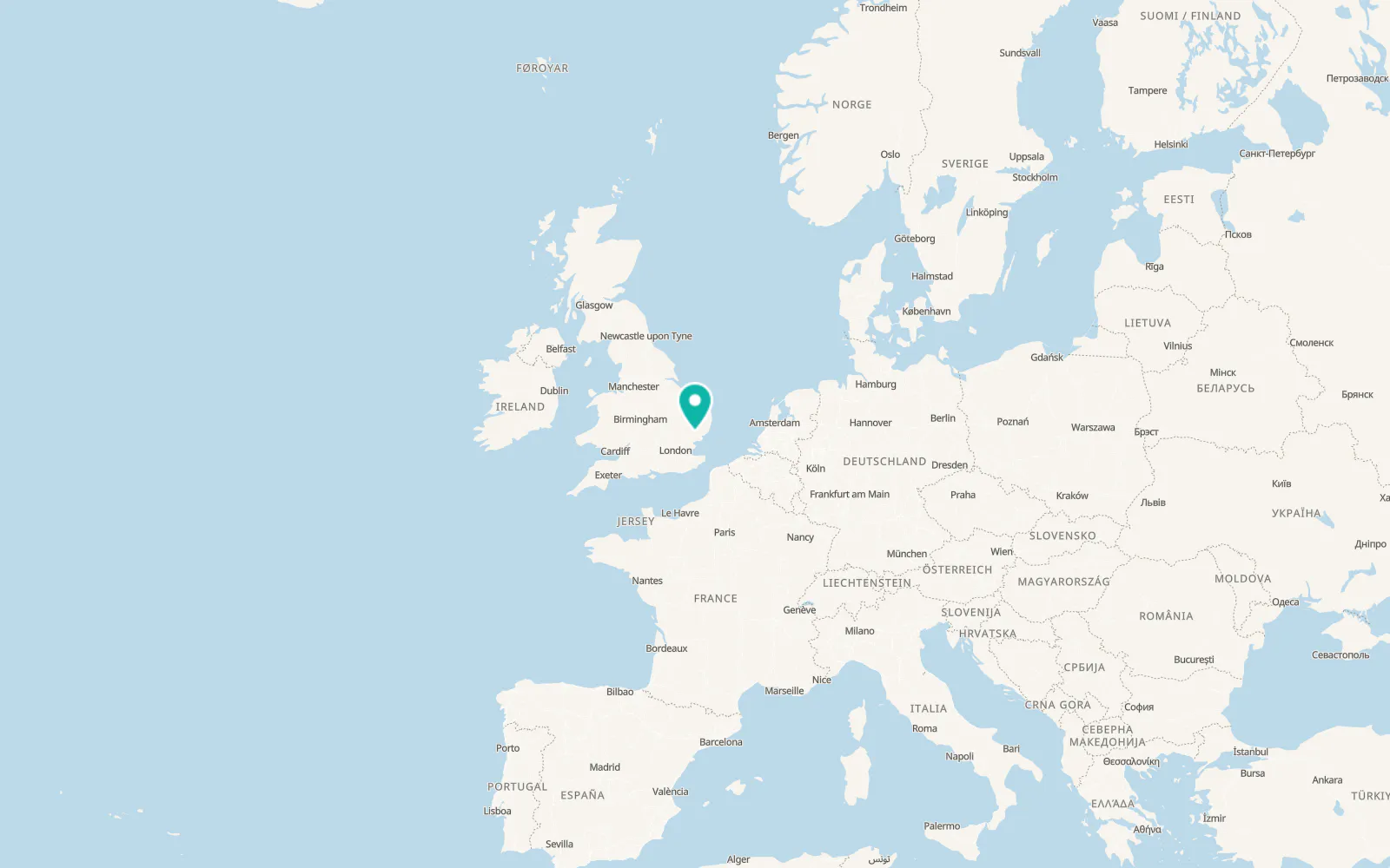 Map of Boxford
