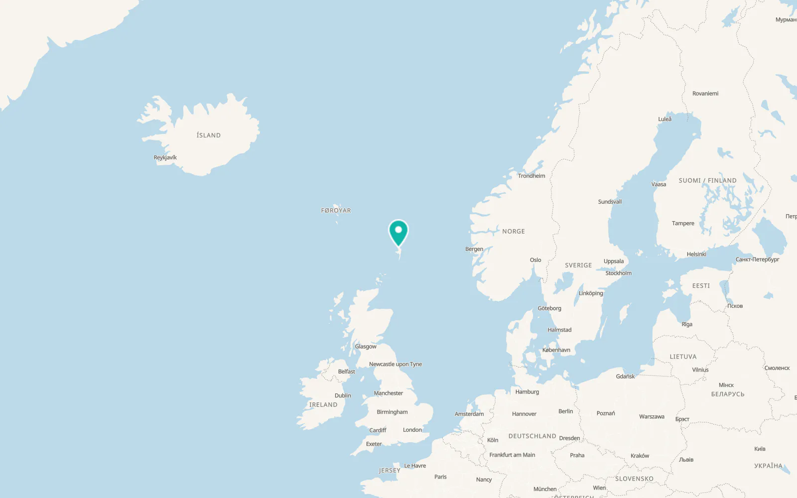Map of Brae