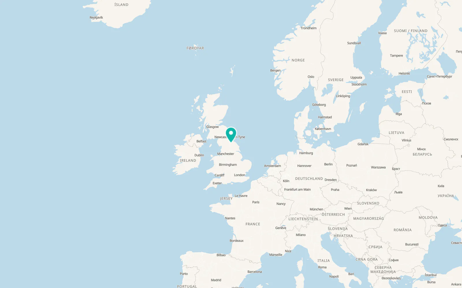 Map of Brompton