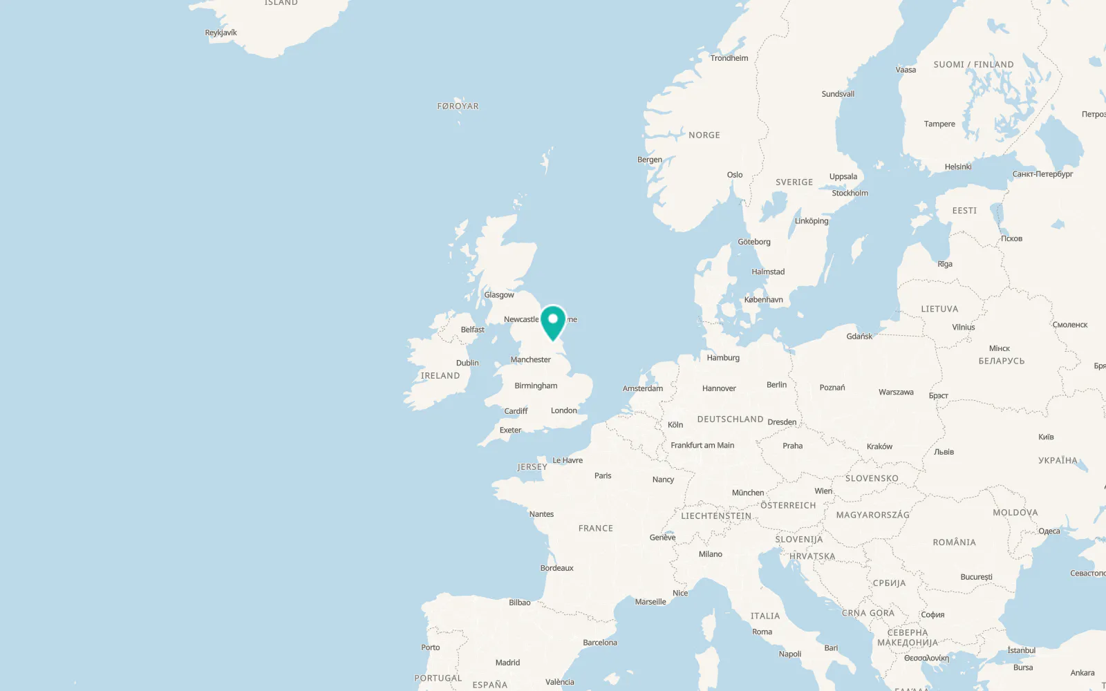 Map of Bugthorpe