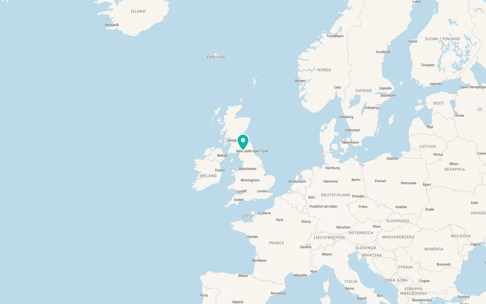 Map of Carlisle