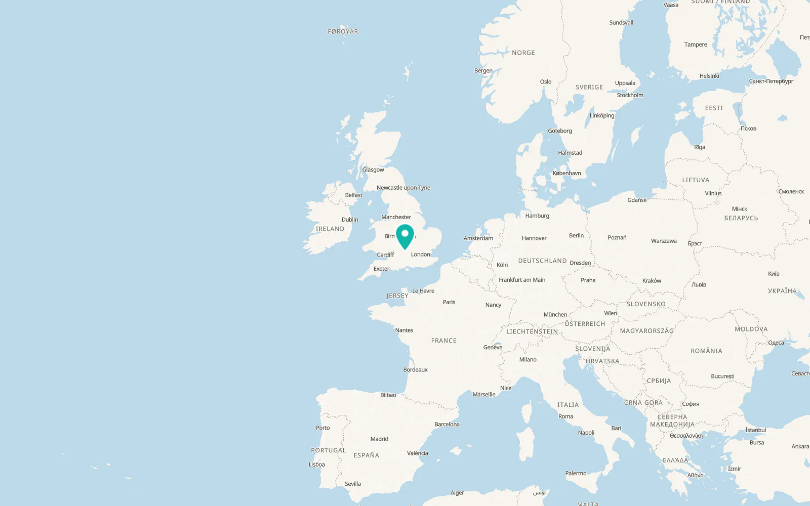 Map of Childrey