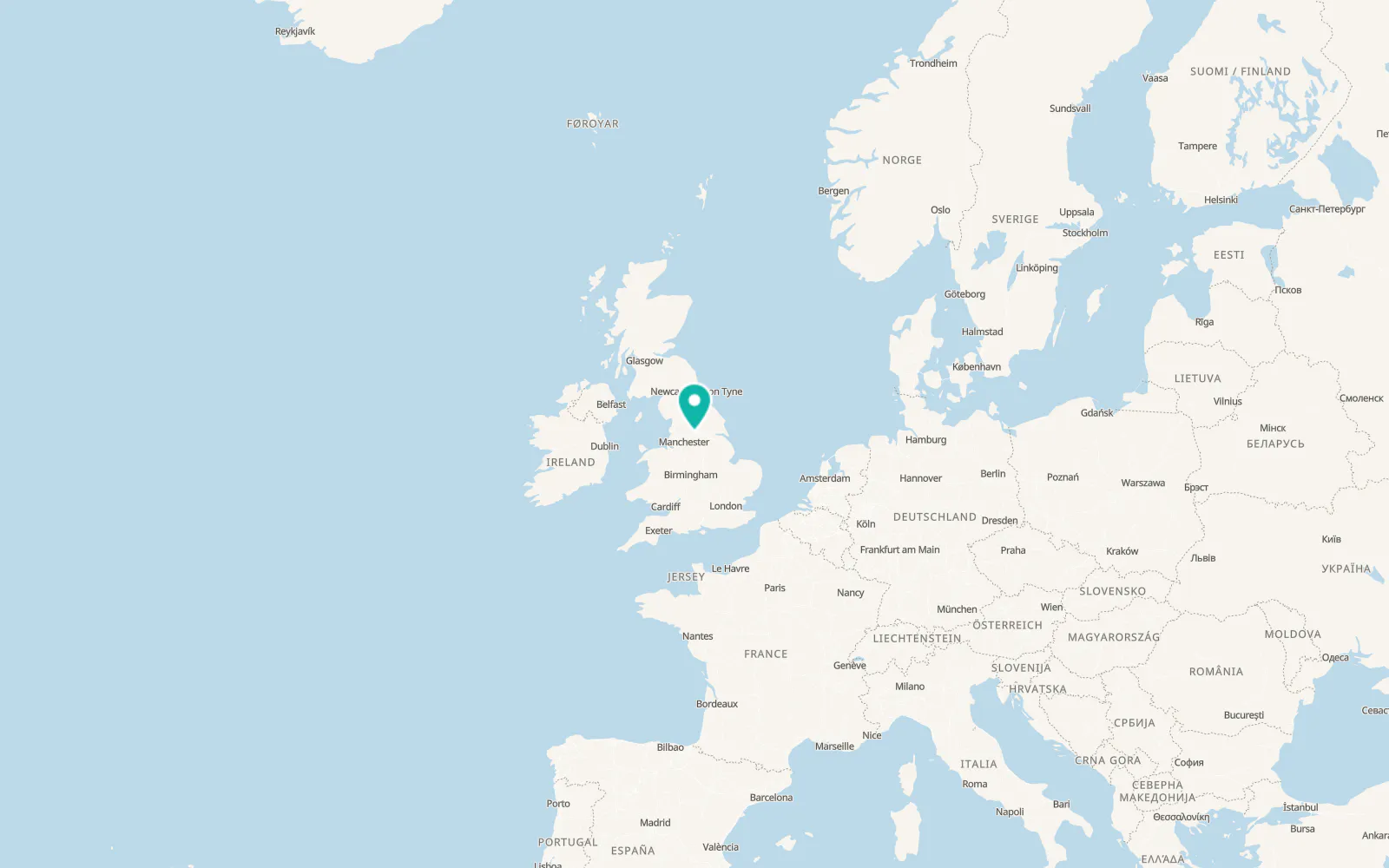 Map of Cleckheaton