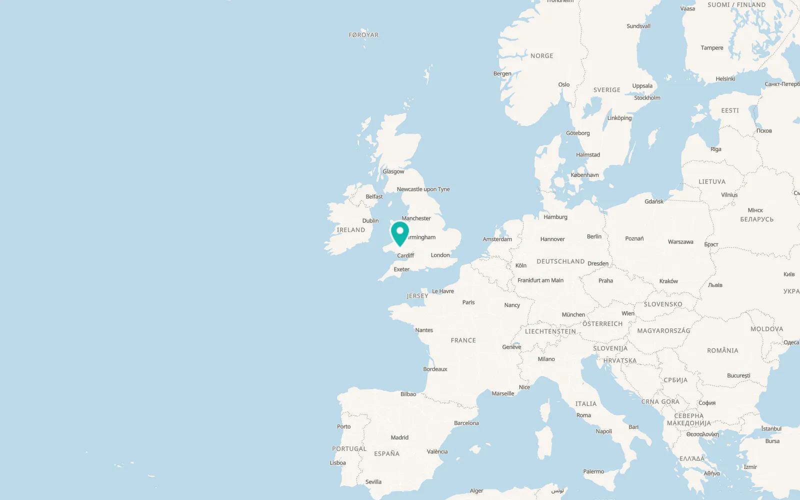Map of Coelbren
