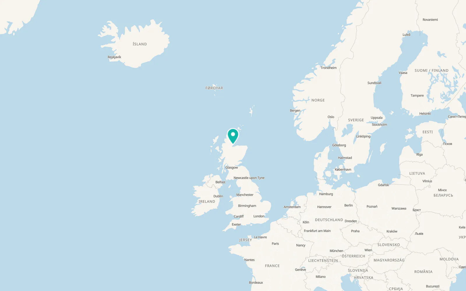 Map of Cromarty