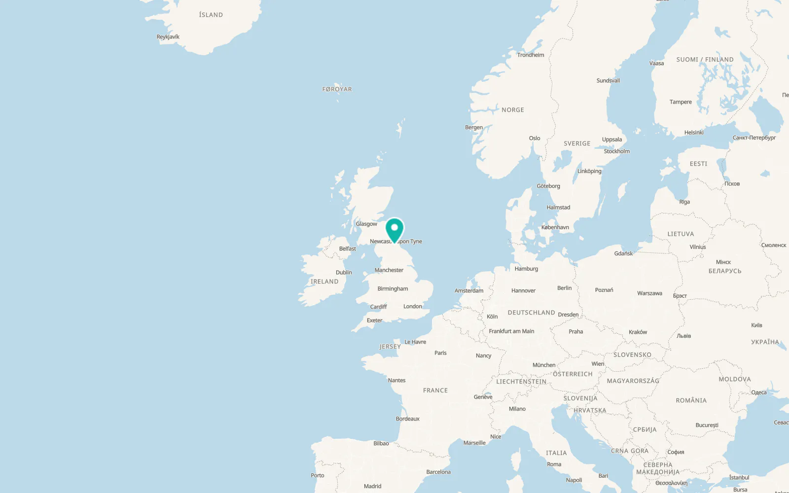 Map of Crook