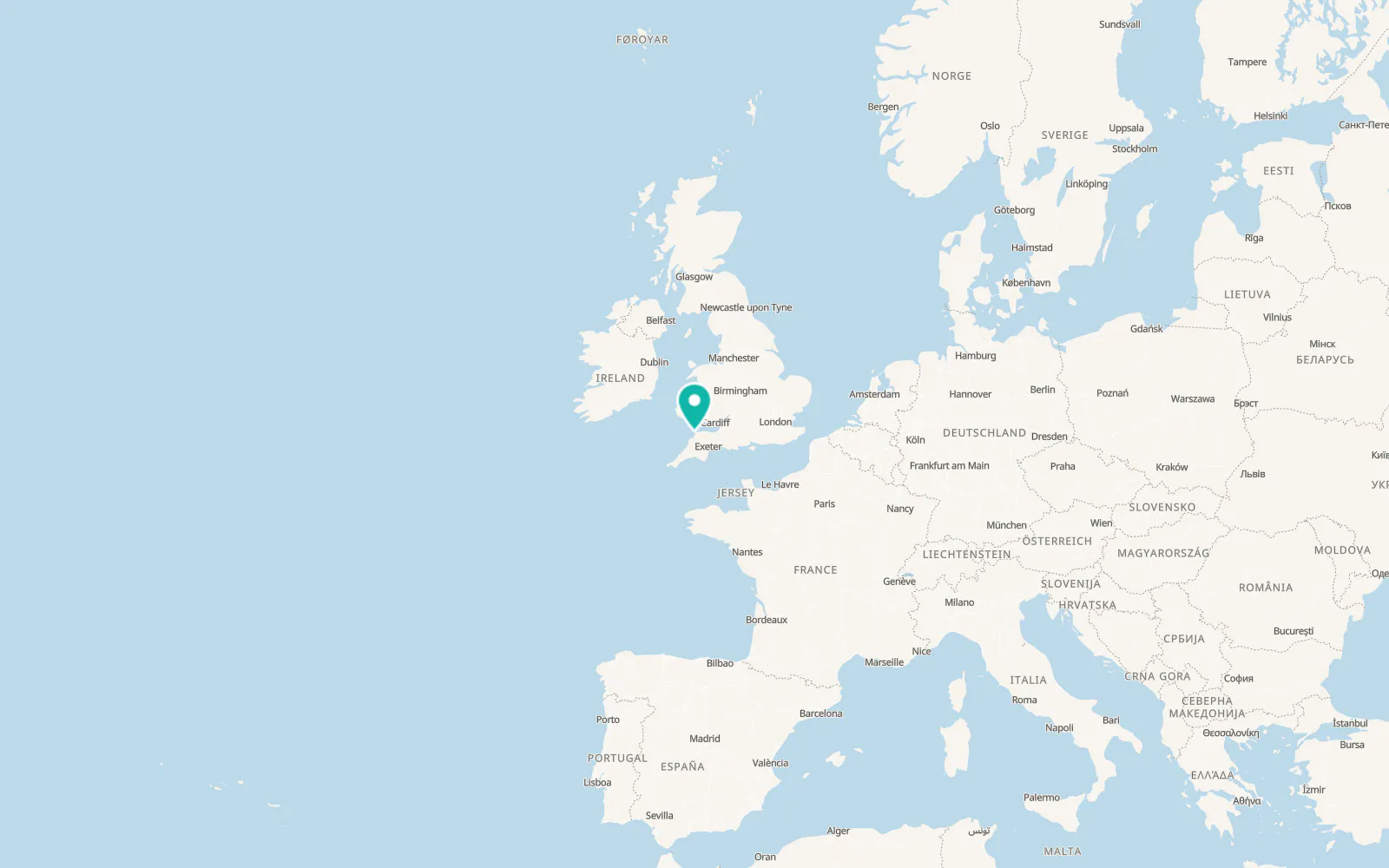 Map of Croyde