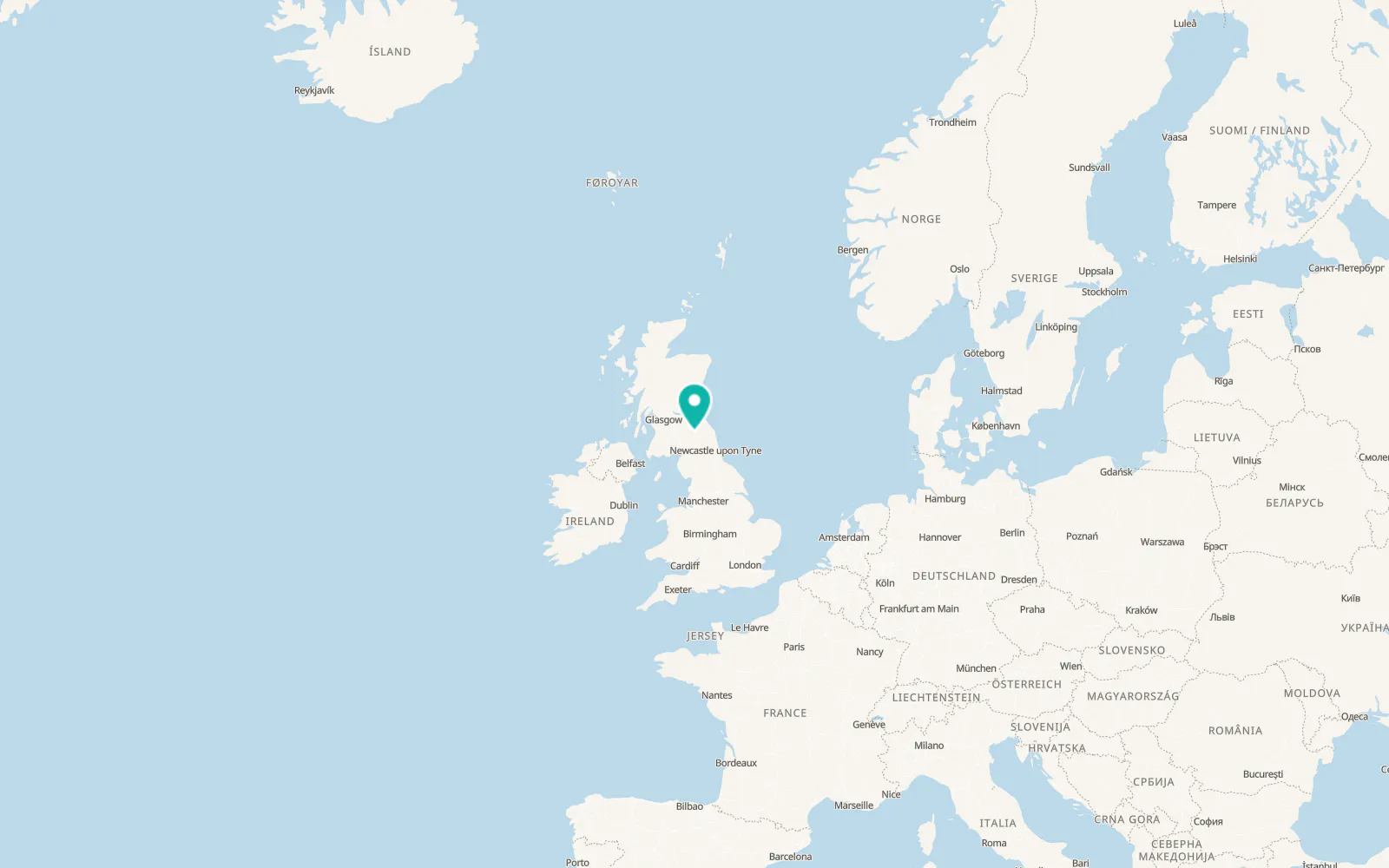Map of Denholm