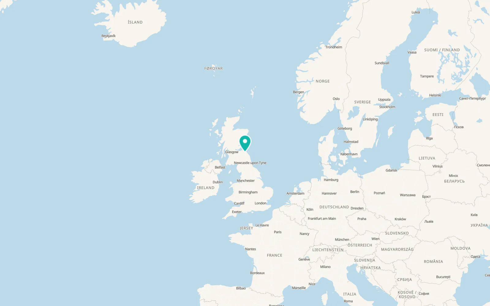 Map of Duns
