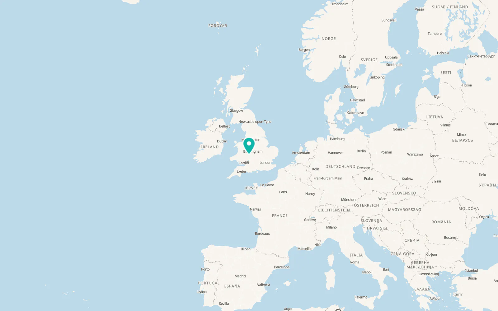 Map of Evesbatch