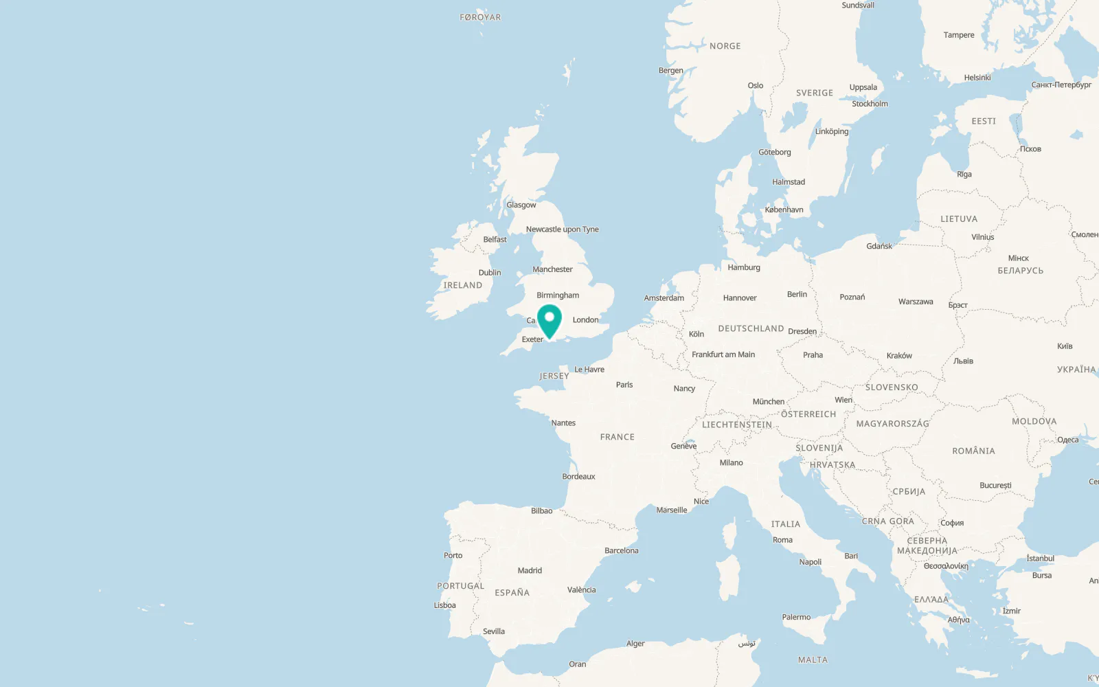 Map of Fortuneswell