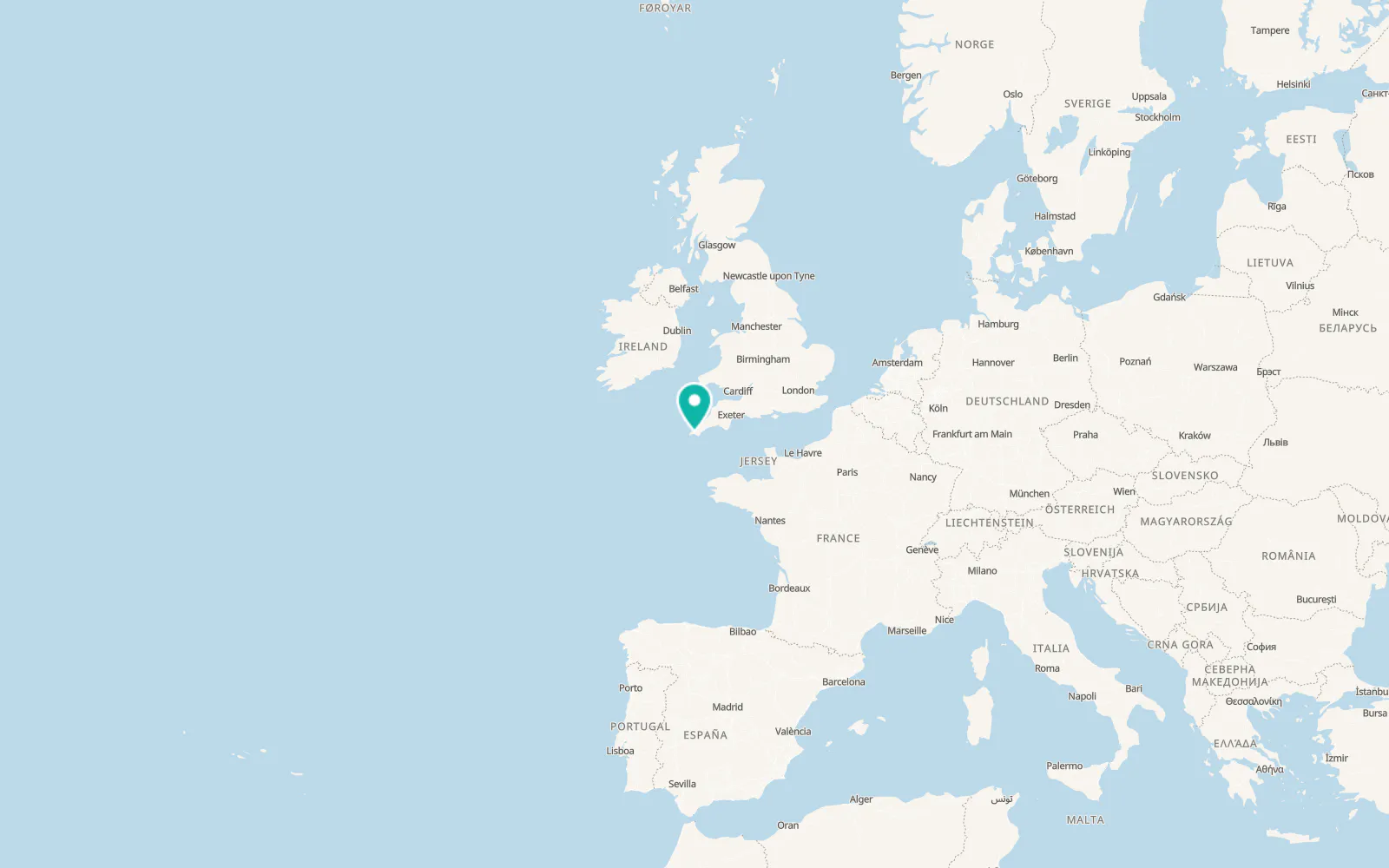 Map of Germoe