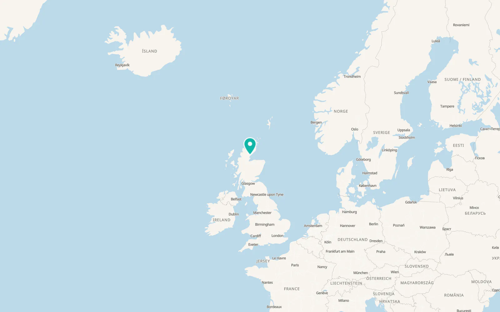 Map of Golspie