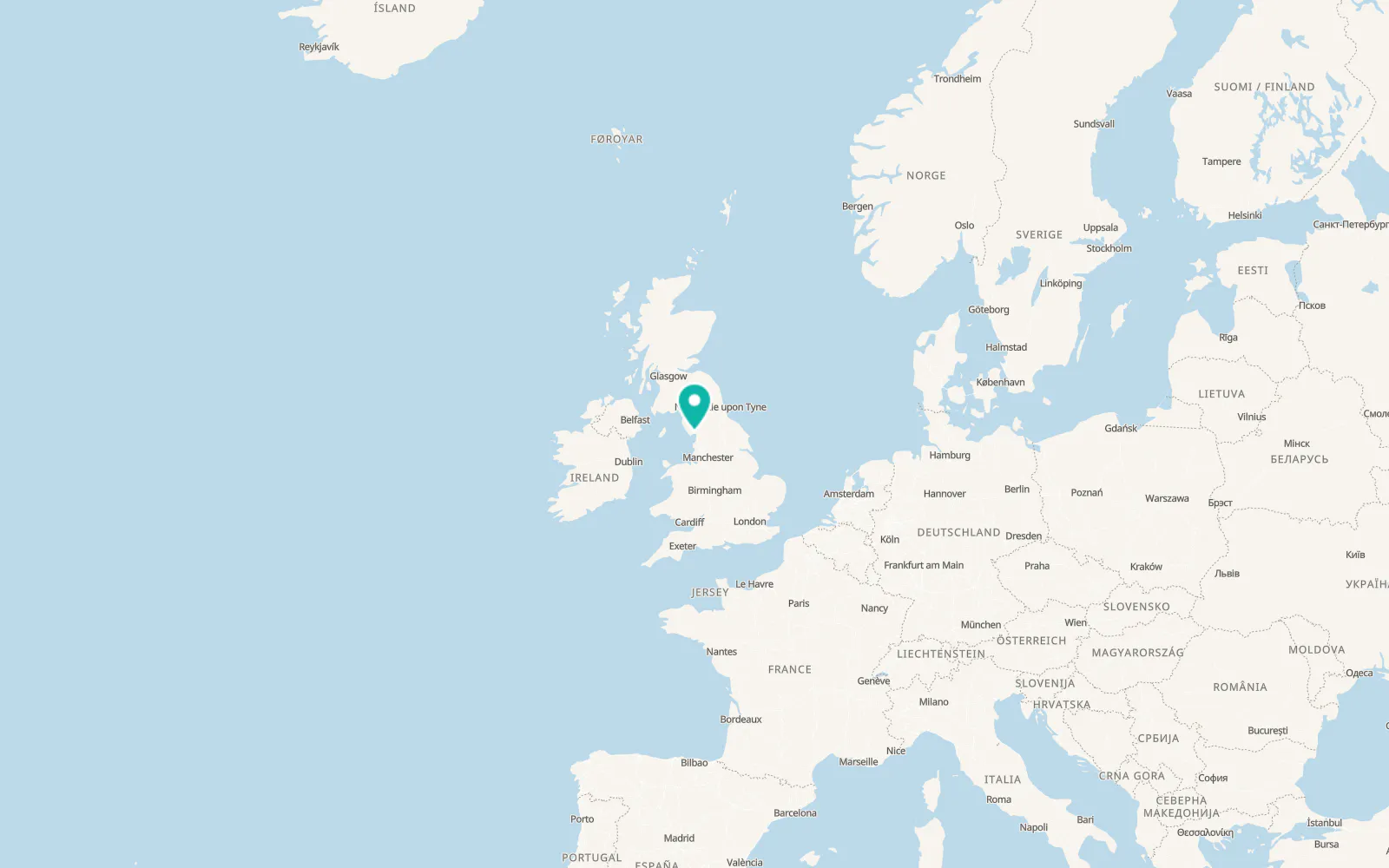 Map of Grange-over-Sands