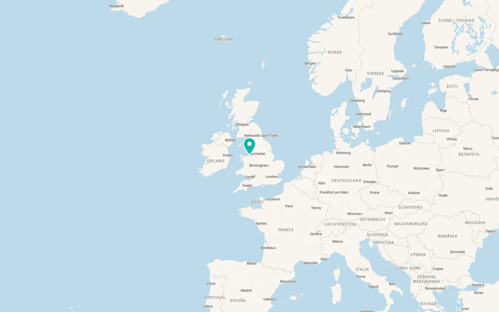 Map of Greenfield