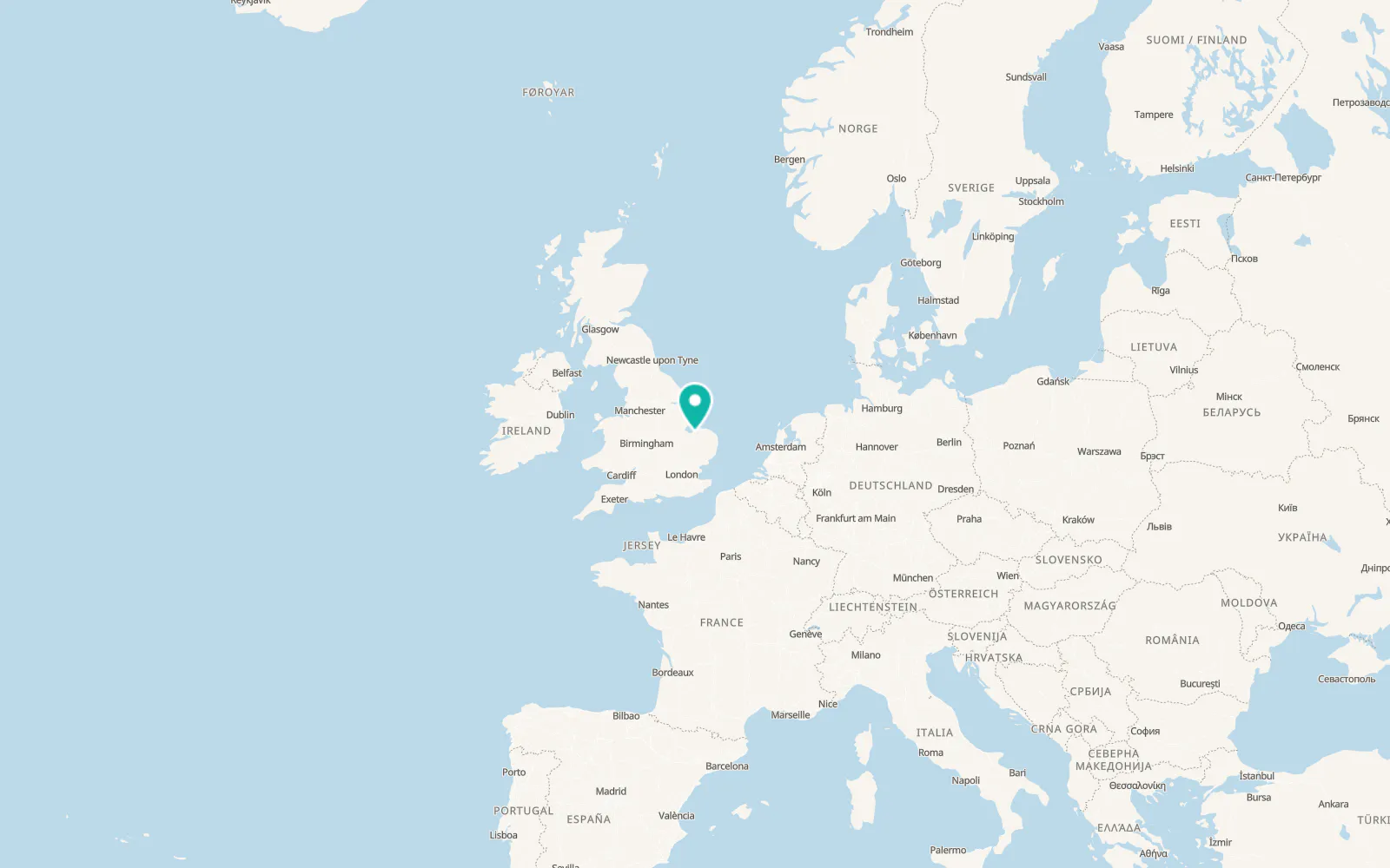 Map of Grimston