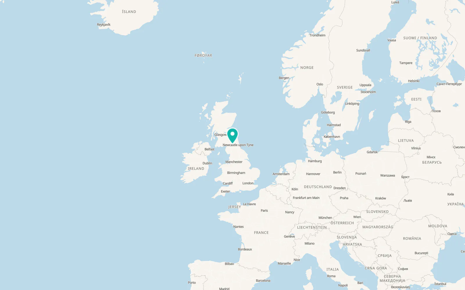 Map of Haltwhistle
