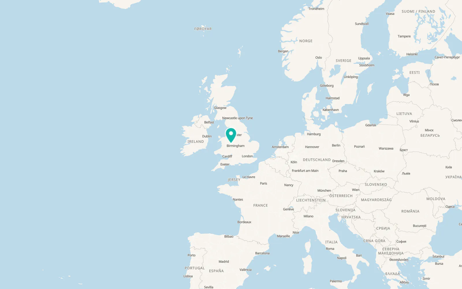 Map of Harley