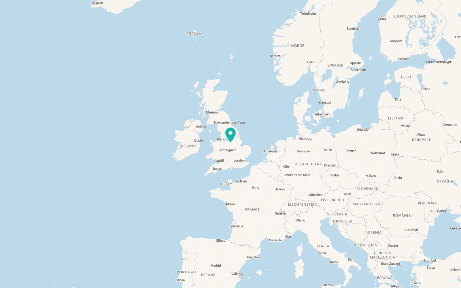 Map of Heage