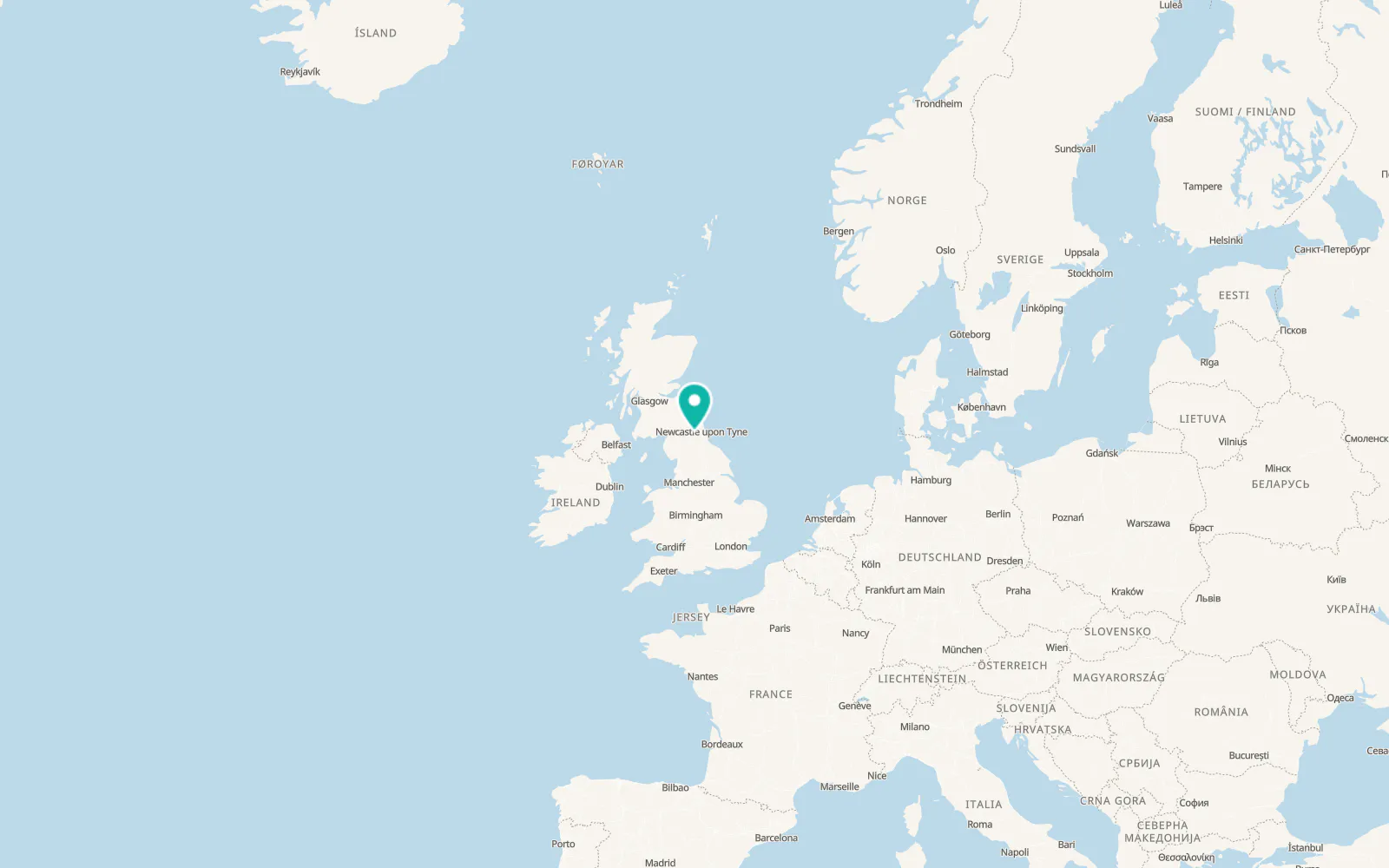 Map of Healey