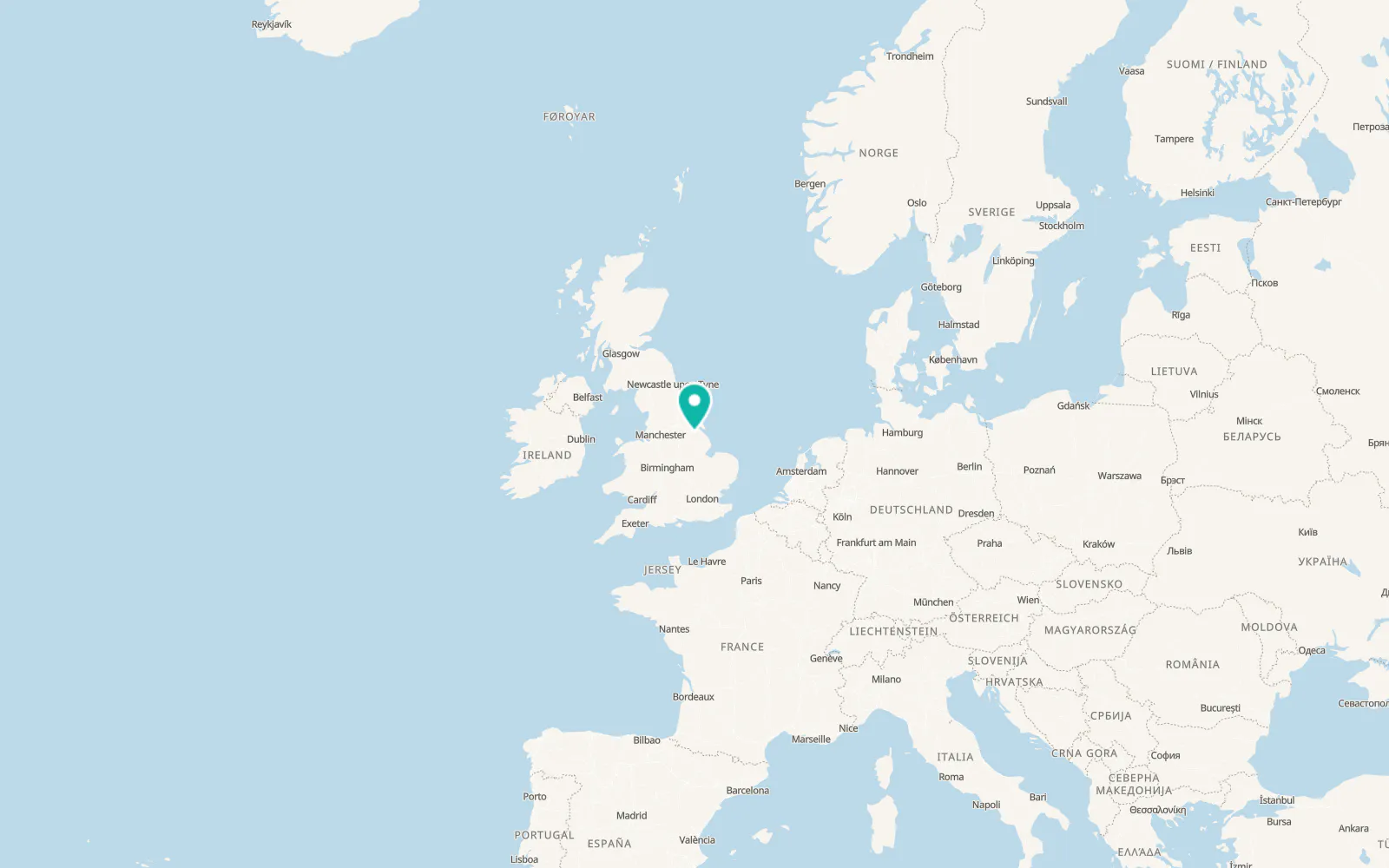 Map of Hibaldstow