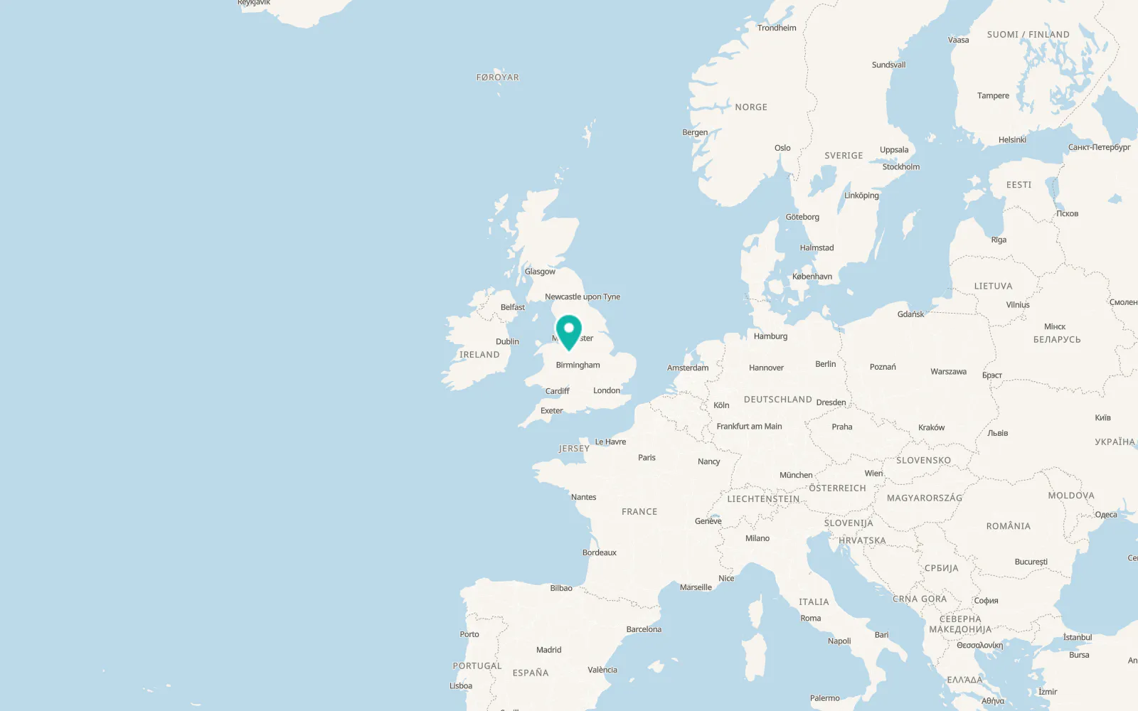 Map of Hinstock