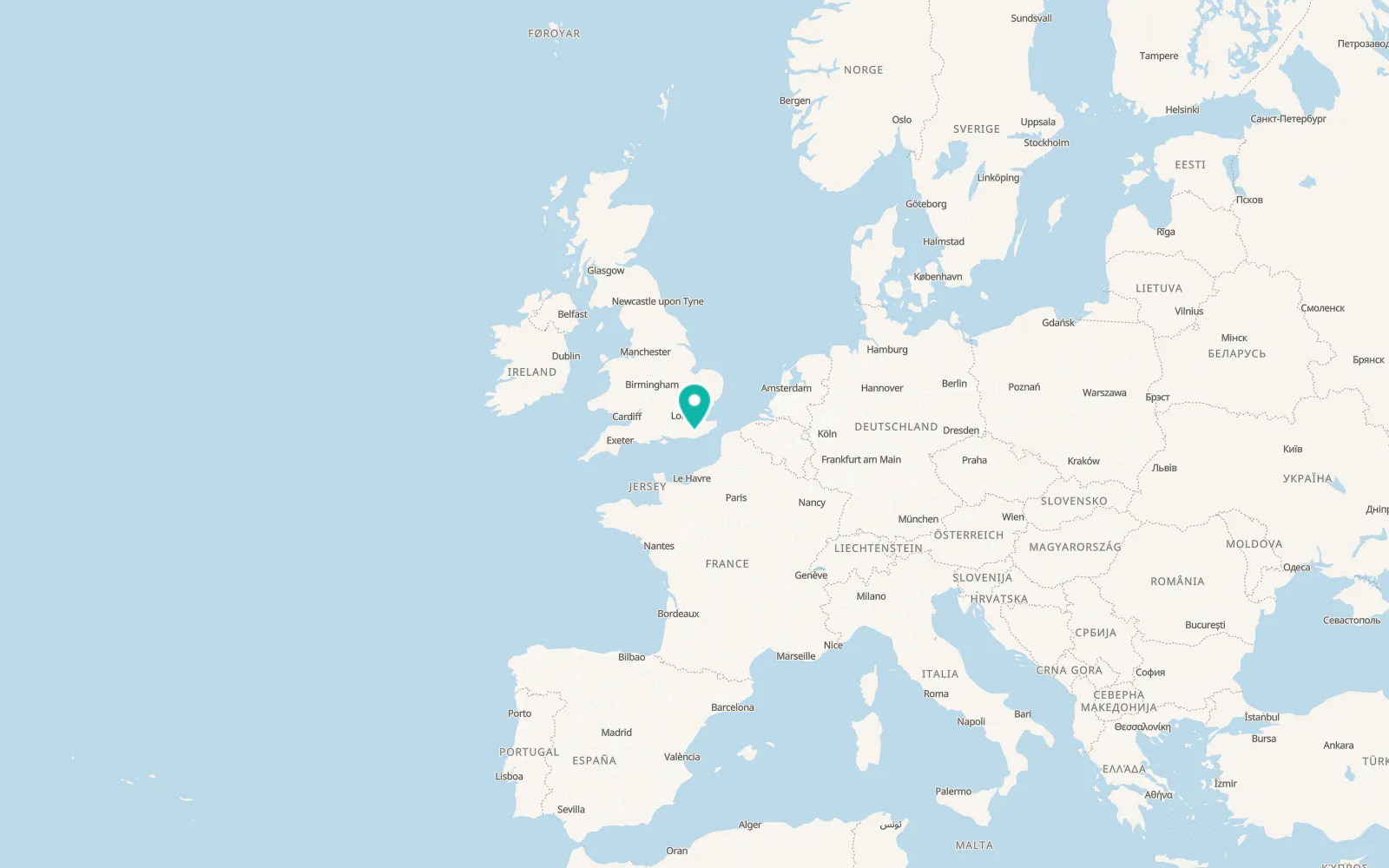 Map of Horam