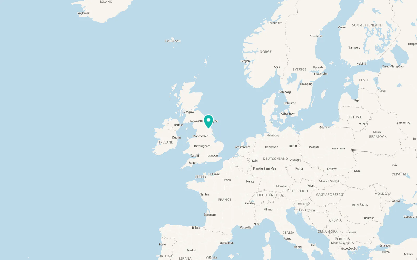 Map of Huttons Ambo