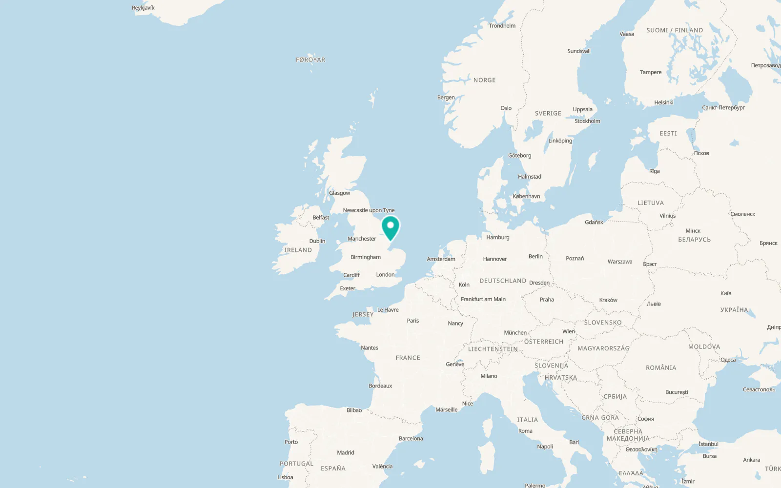 Map of Ingoldmells