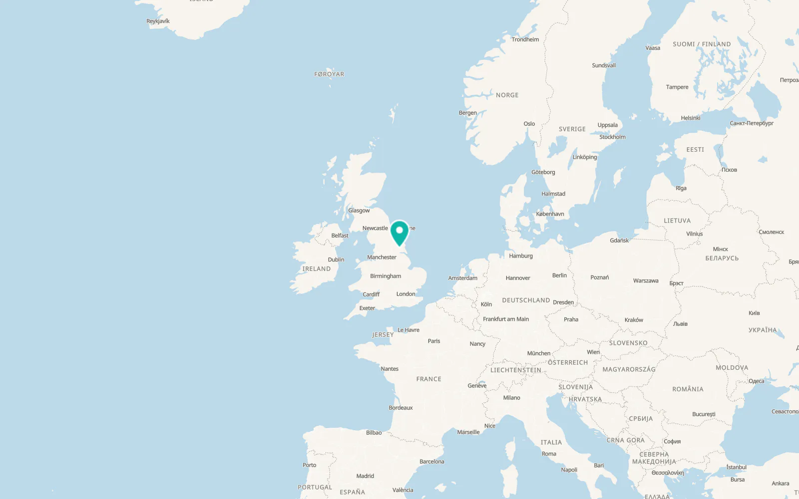 Map of Londesborough