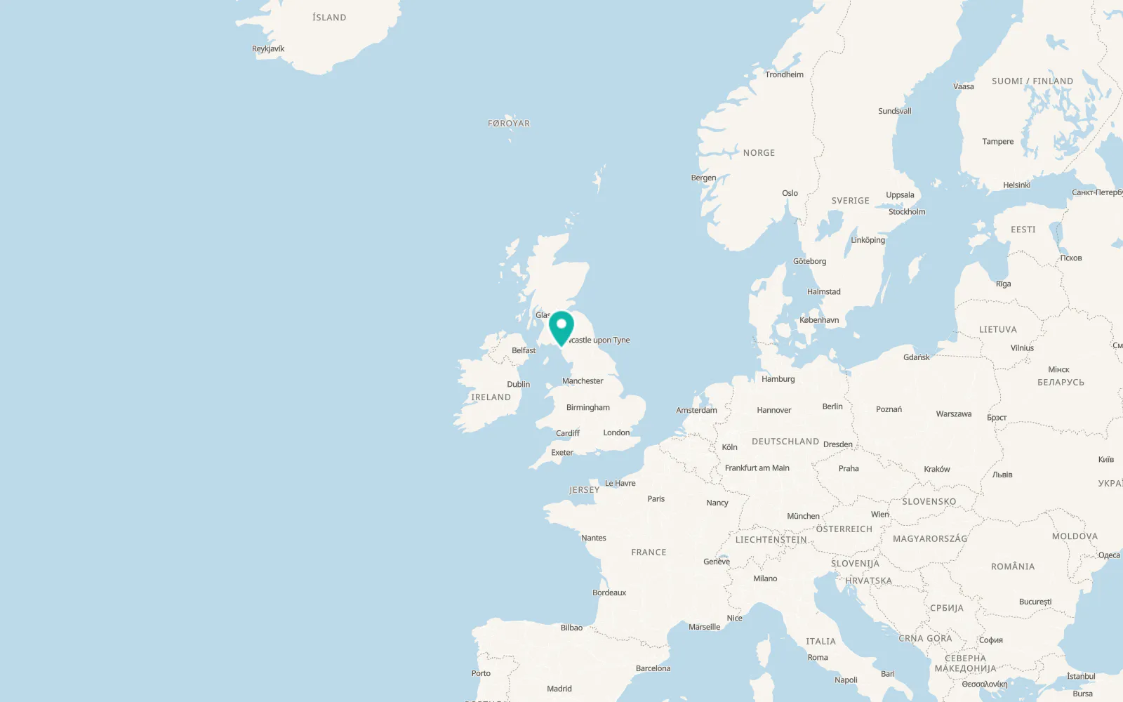 Map of Lowca