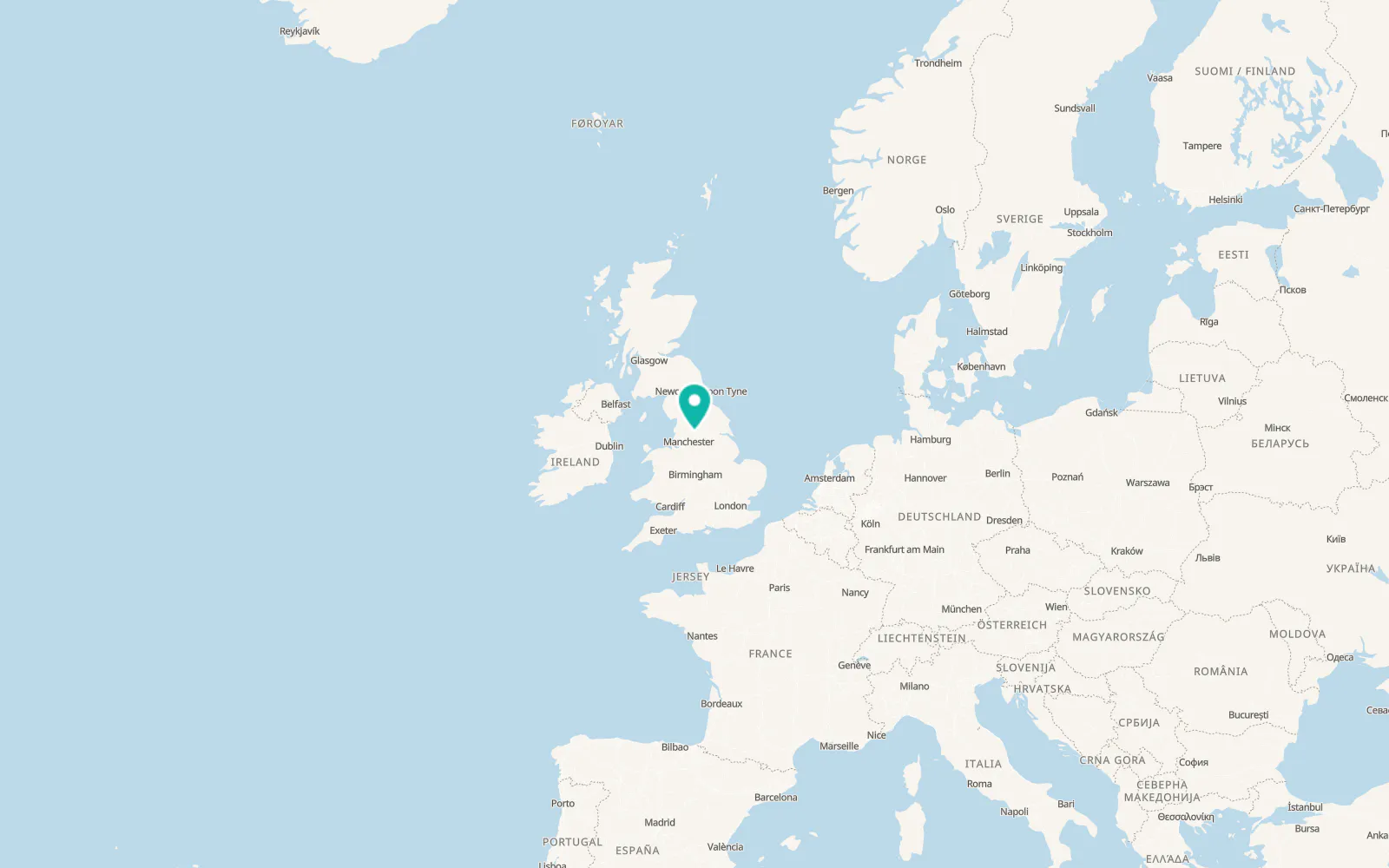 Map of Luddenden Foot