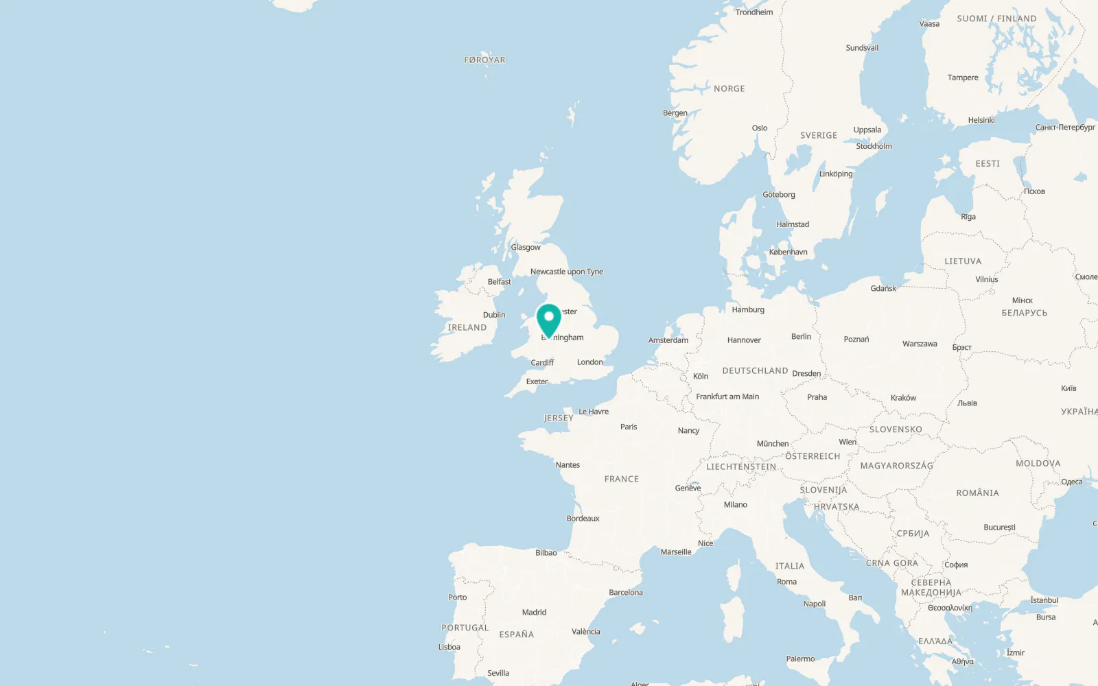 Map of Luston