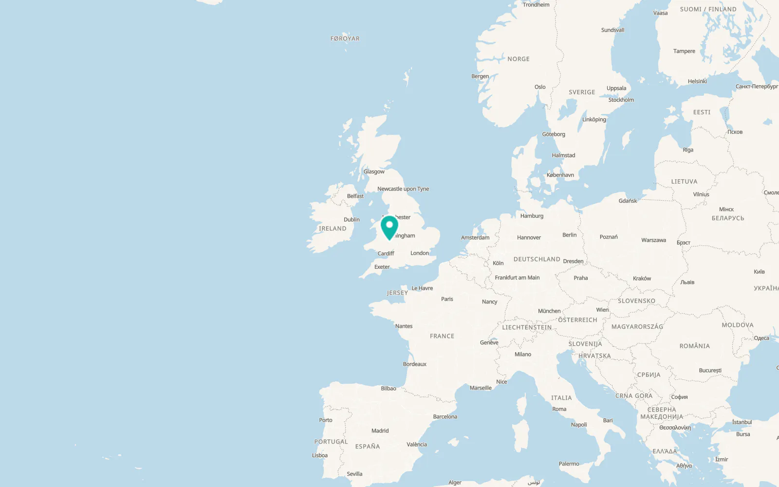 Map of Madley