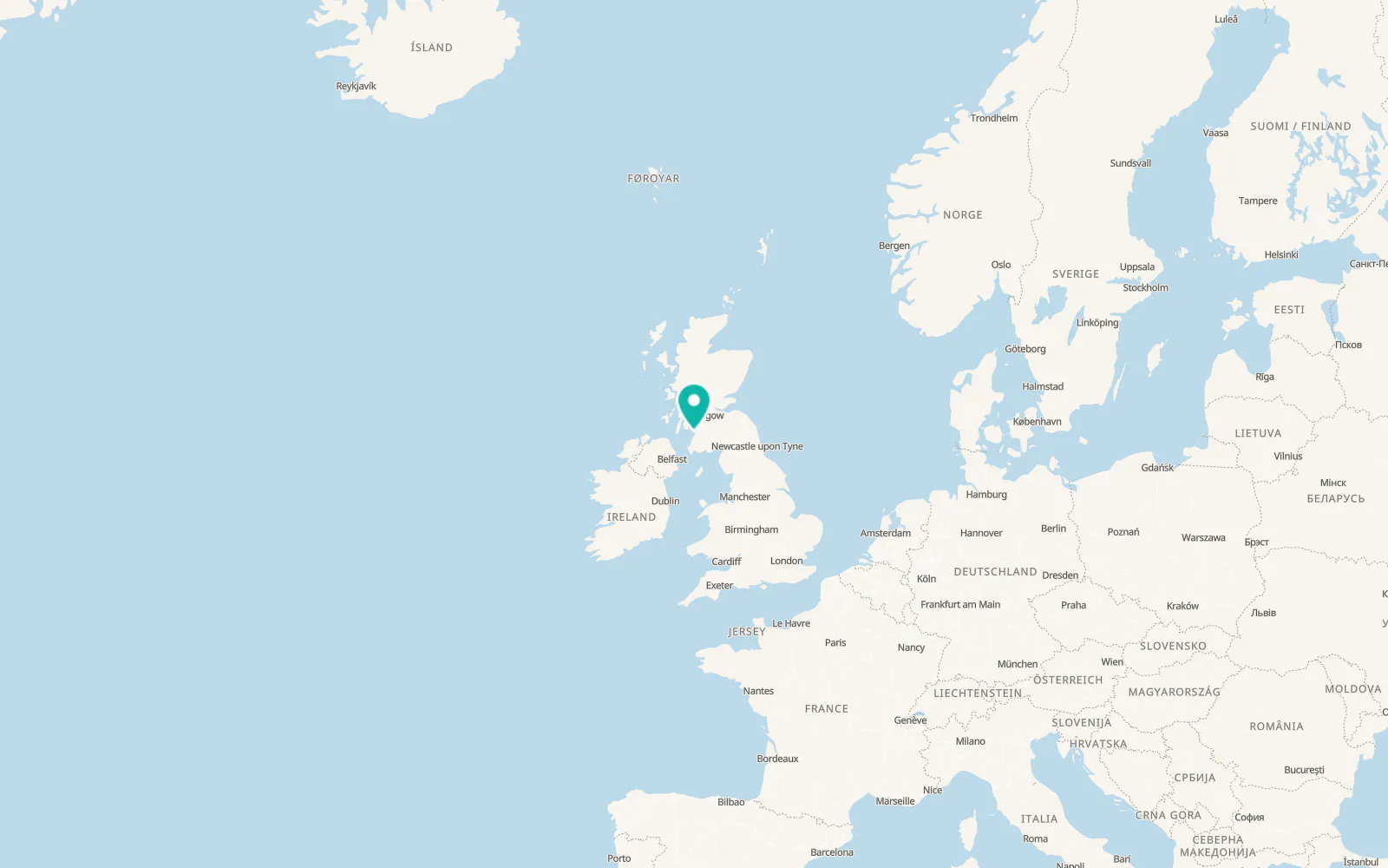 Map of Maidens