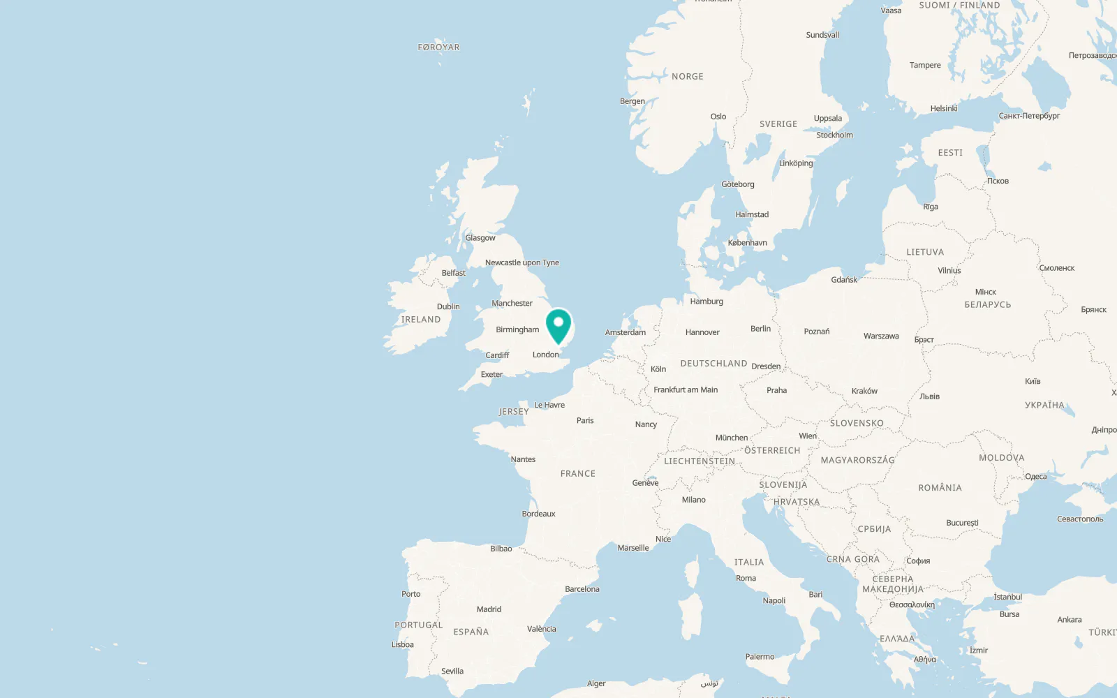 Map of Maldon