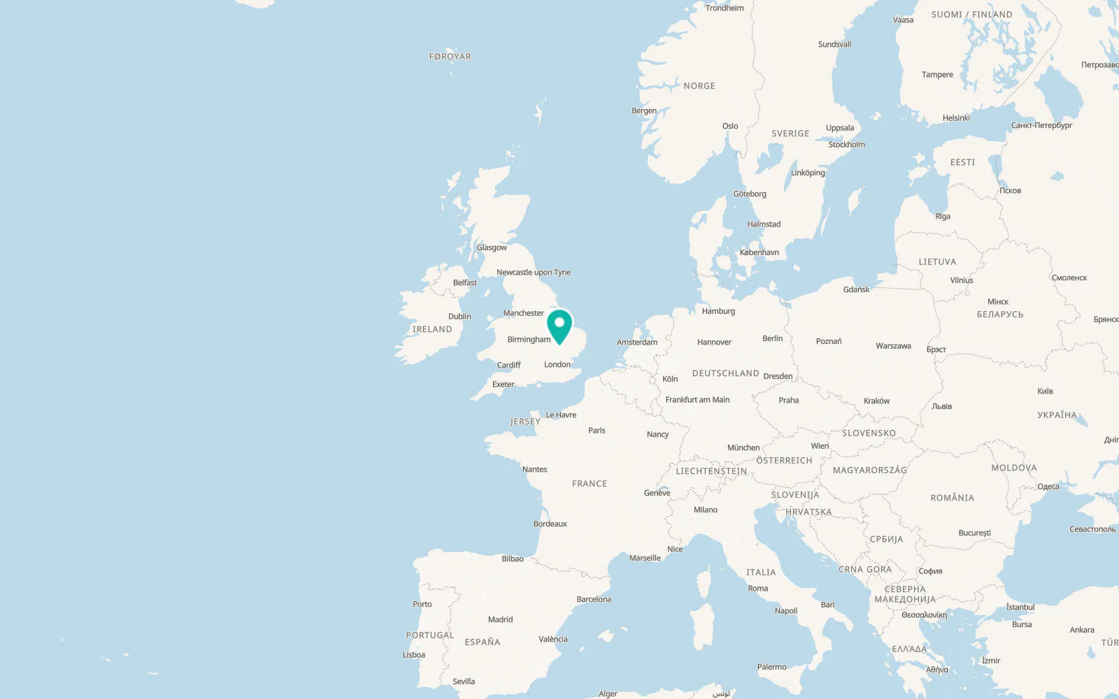Map of Meldreth