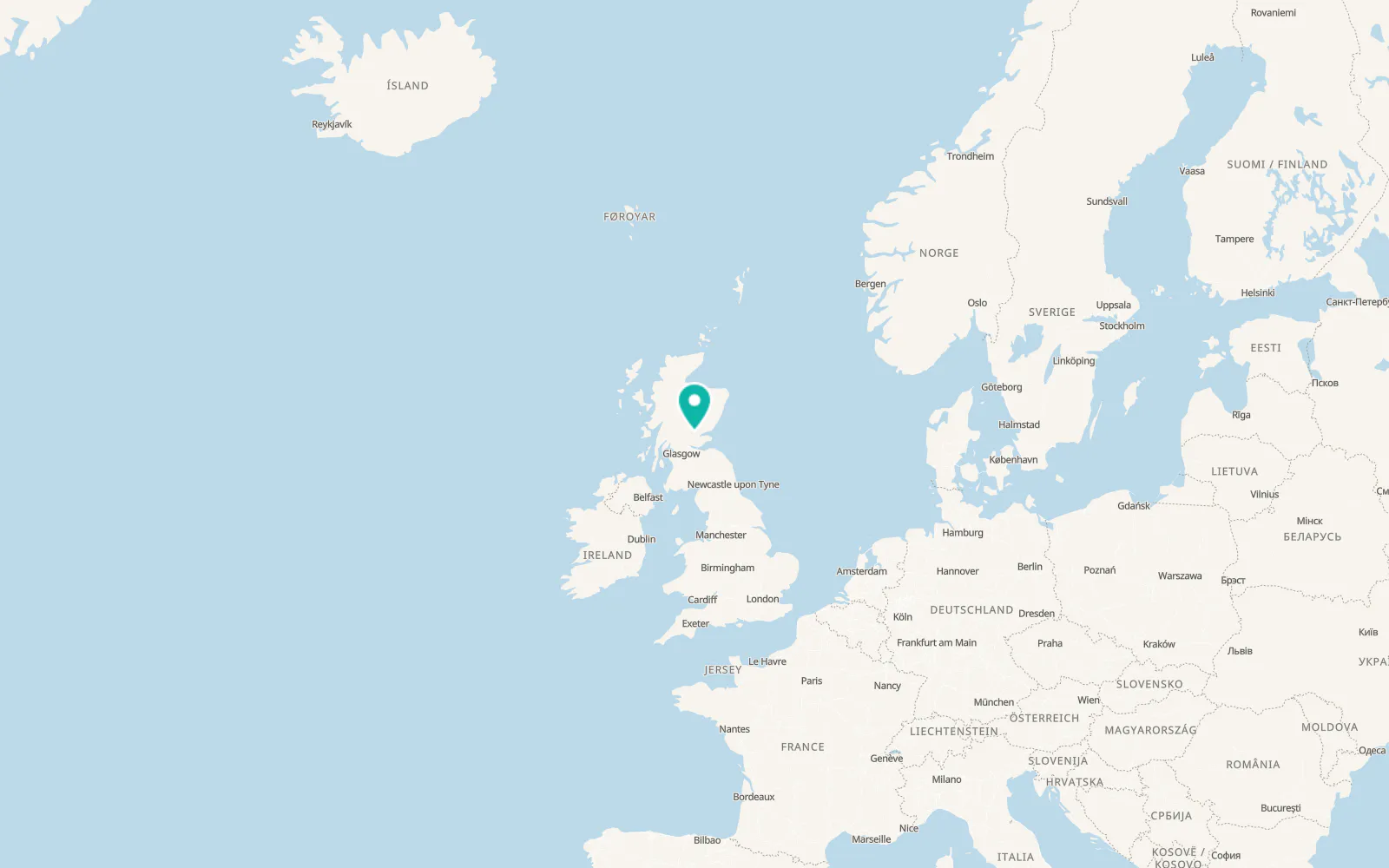 Map of Methven