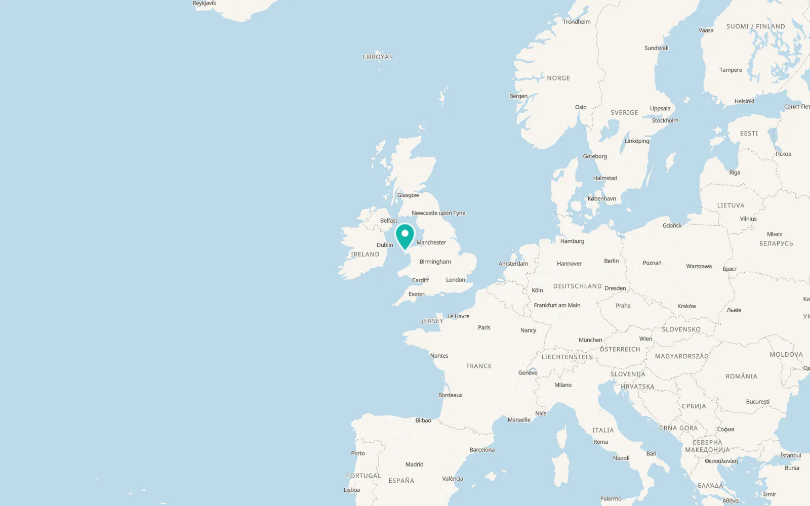 Map of Nefyn
