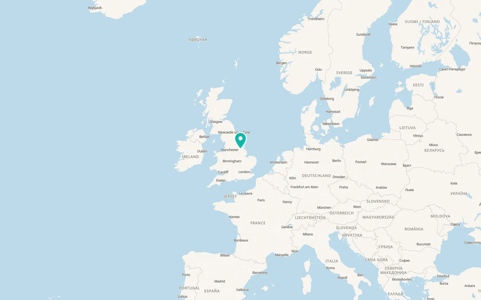 Map of Northorpe