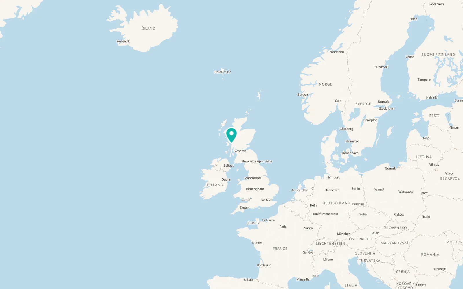 Map of Oban