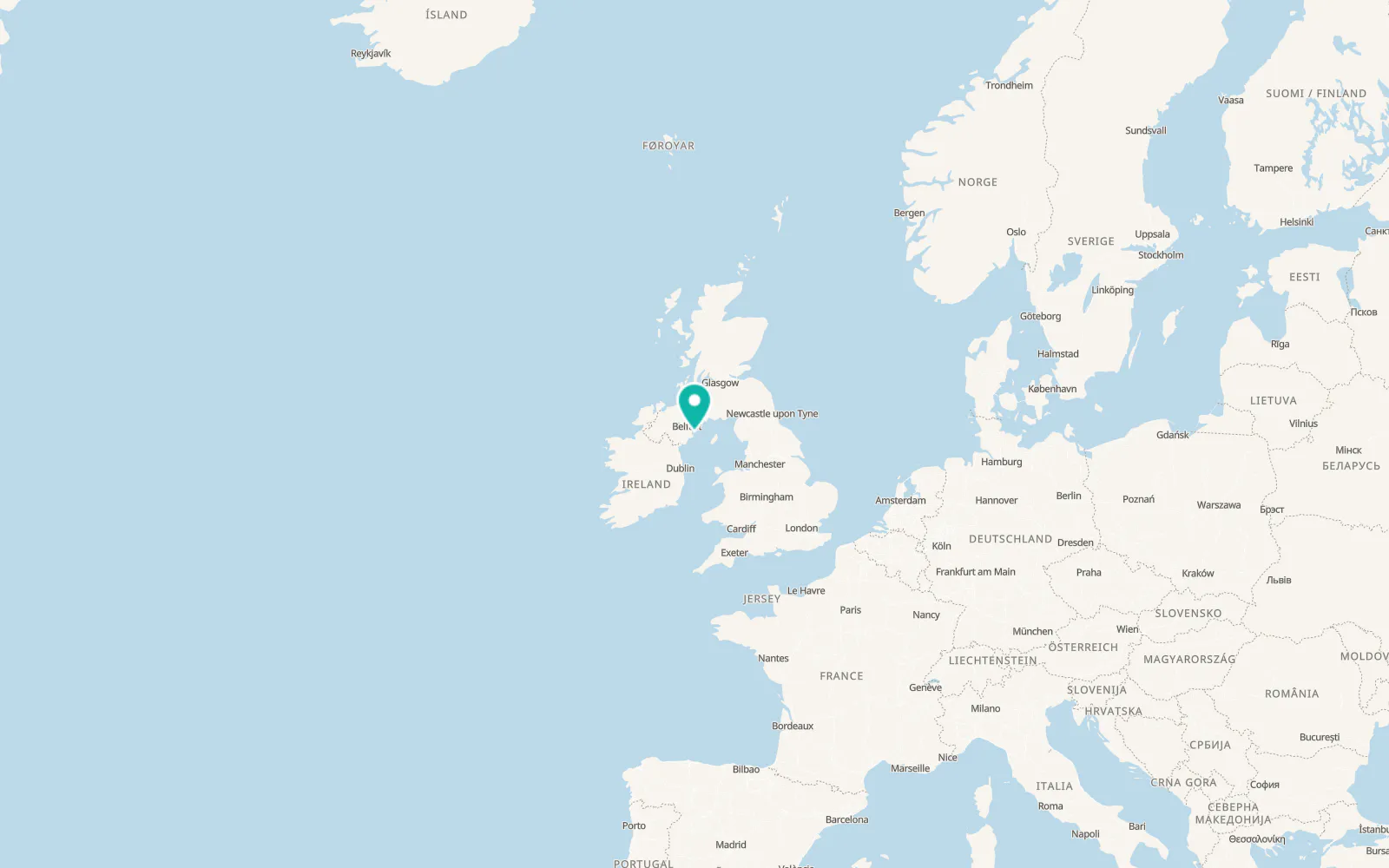 Map of Portaferry